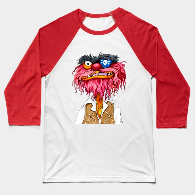 Party Animal Baseball T-Shirt by Brad Hudson Coldstream Studios